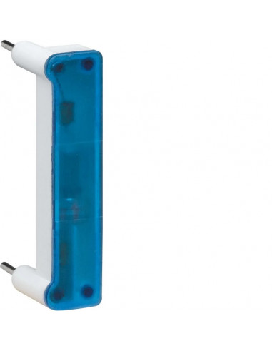 cubyco lampe pour signalisation forme "I" 12-28V Bleu HAGER WUZ692