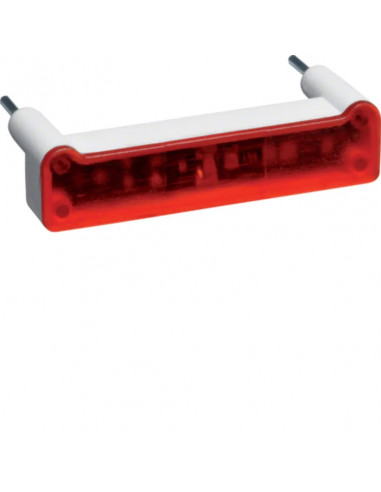 cubyco lampe pour signalisation forme "I" 250V rouge HAGER WUZ695