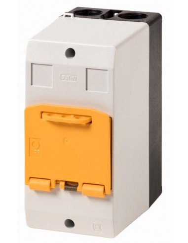 Coffret isolant pour PKZ01 +VHI +dispositif de cadenassage jaune EATON CI-PKZ01-SVB-V