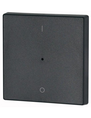 Bouton à bascule simple avec LED I/0 anthracite 000147604 EATON CWIZ 01/14 LED