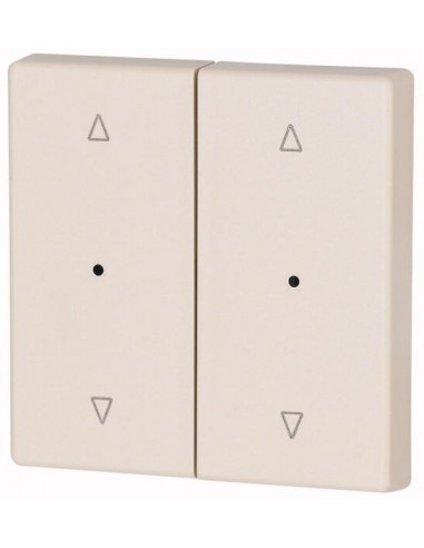 Bouton à bascule double avec LED crème flèches 000147630 EATON CWIZ 02/22 LED