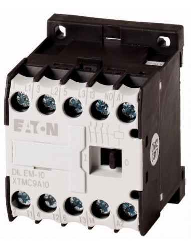 Contacteur de puissance 3p+1F 4kW/400V/AC3 EATON DILEM-10(115V60HZ)