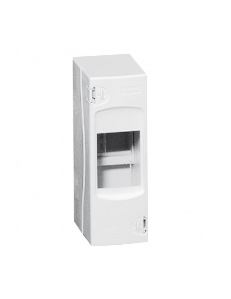 Coffret cache-bornes 2 modules blanc RAL9003 LEGRAND 001302