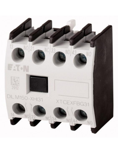 Module de contacts auxiliaires 2F+2O montage en saillie borne à boulon EATON DILM150-XHIA22