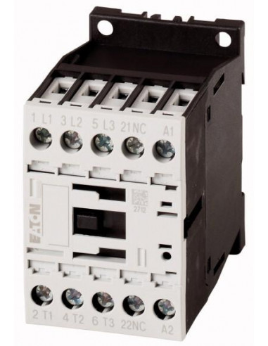 Contacteur de puissance 3p+1O 3kW/400V/AC3 000276586 EATON DILM7-01(380V50HZ,440V60HZ)
